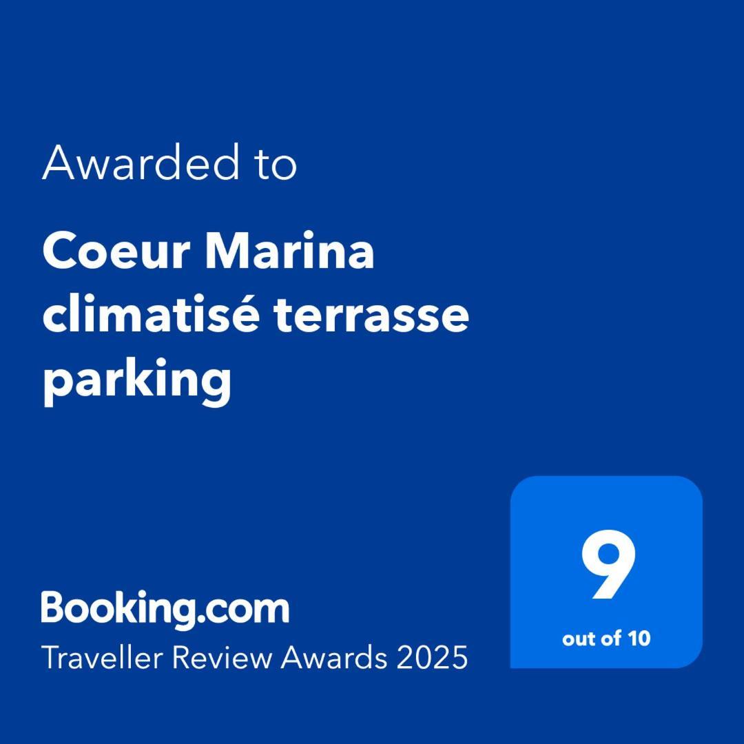 FréjusCoeur Marina Climatise Terrasse Parkingアパートメント エクステリア 写真